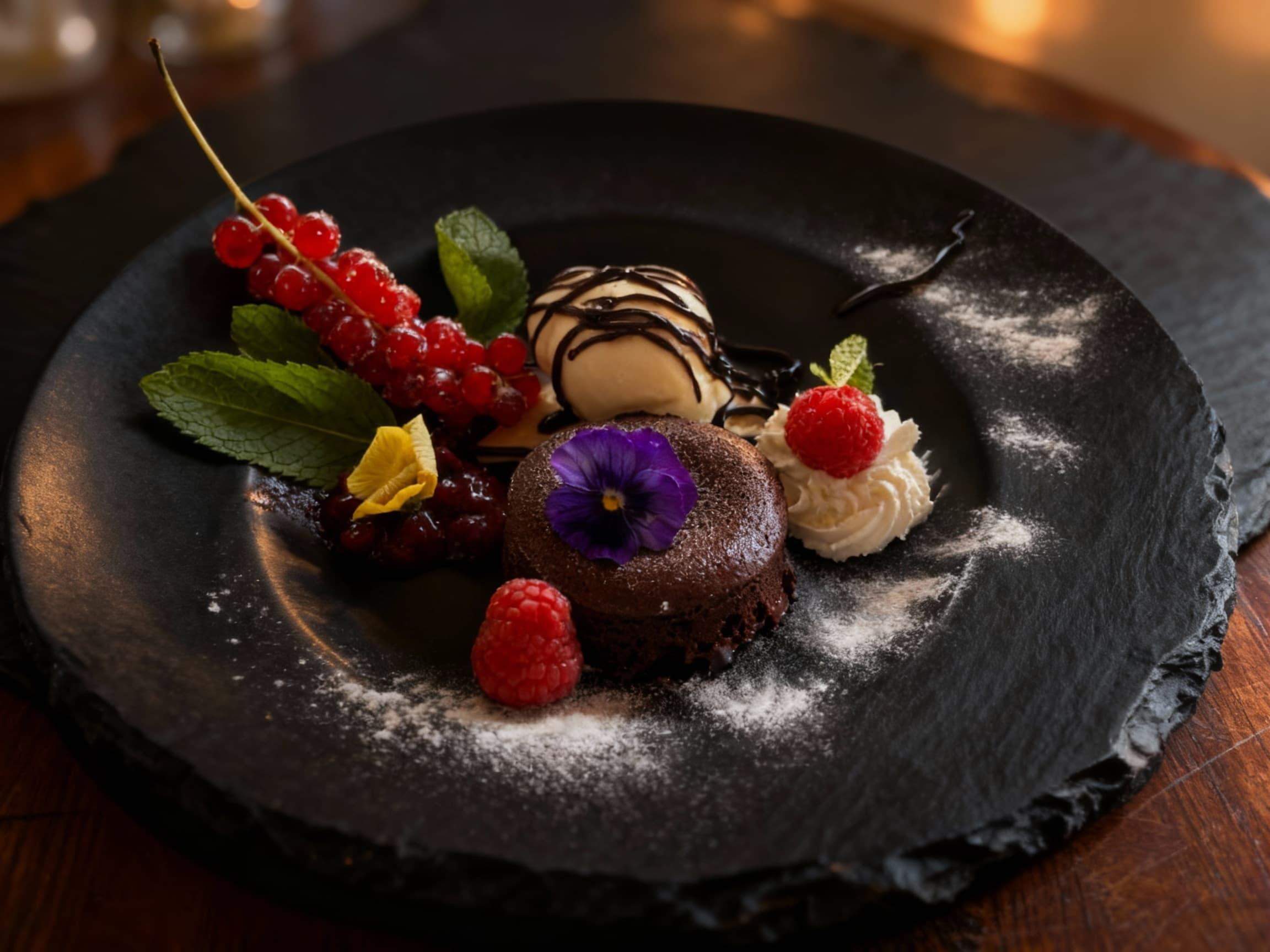 Gourmet dessert enhancement